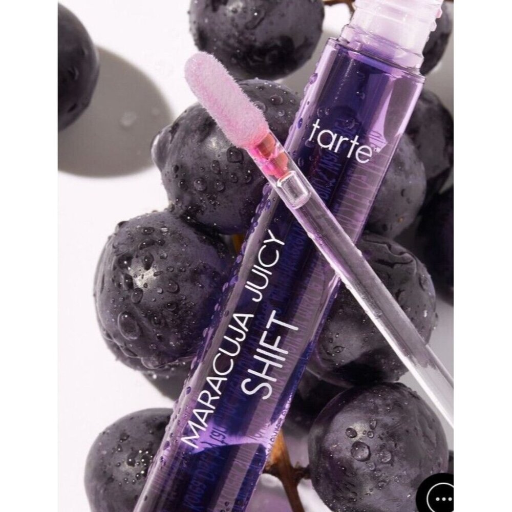 Tarte Maracuja Juicy Lip & Cheek Shift in Grape 0.21oz / 6.5ml Full Size NIB